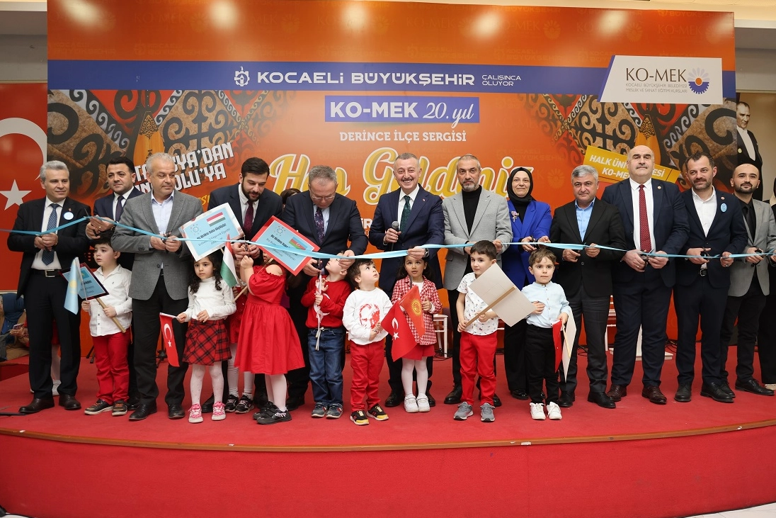 KO-MEK ilçe sergileri tam sürat