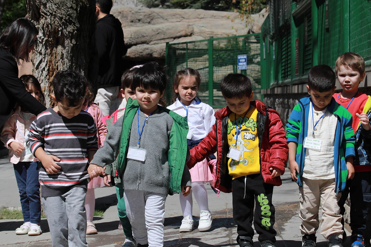 Minikler can dostlarla tanıştı