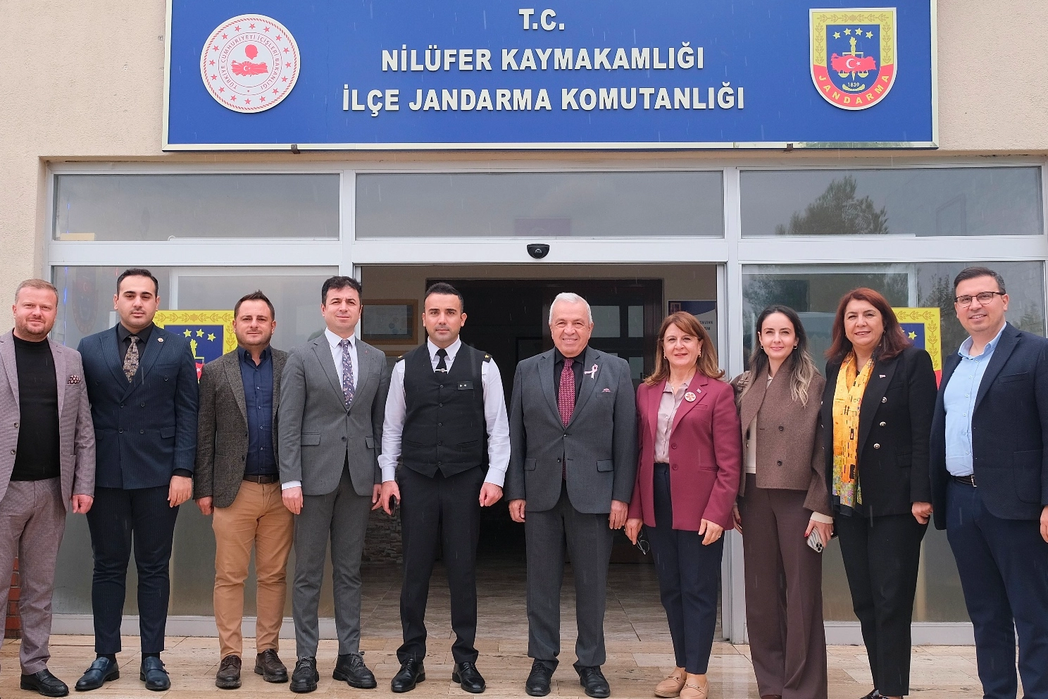 Bursa'da Şadi Özdemir’den Üsteğmen Önderışık’a ziyaret